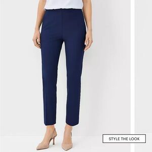 Ann Taylor The Side Zip Ankle Pant in Bi-Stretch